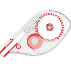 Correction & White-Out|Staples Correction Tape, White, 6/Pack (ST59819)