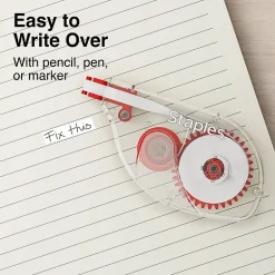 Correction & White-Out|Staples Correction Tape, White, 10/Pack (ST59820)
