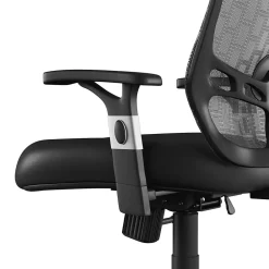 Office Chairs*Staples Corvair Ergonomic Luxura Swivel Computer and Desk Chair, Black (23097)