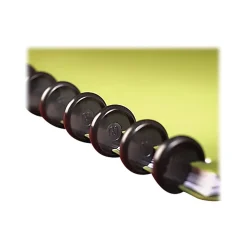 Notebooks|Staples ® Customizable Arc Notebook System, 9.38" x 11.25", Narrow Ruled, 60 Sheets, Black with Butterflies (28002)