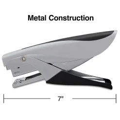 Staplers|Staples Deluxe Plier Stapler, 20 Sheet Capacity, Black/Gray (24546/17584)