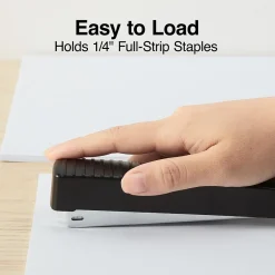 Staplers|Staples Desktop Stapler, Full-Strip Capacity, Black (24547-CC)