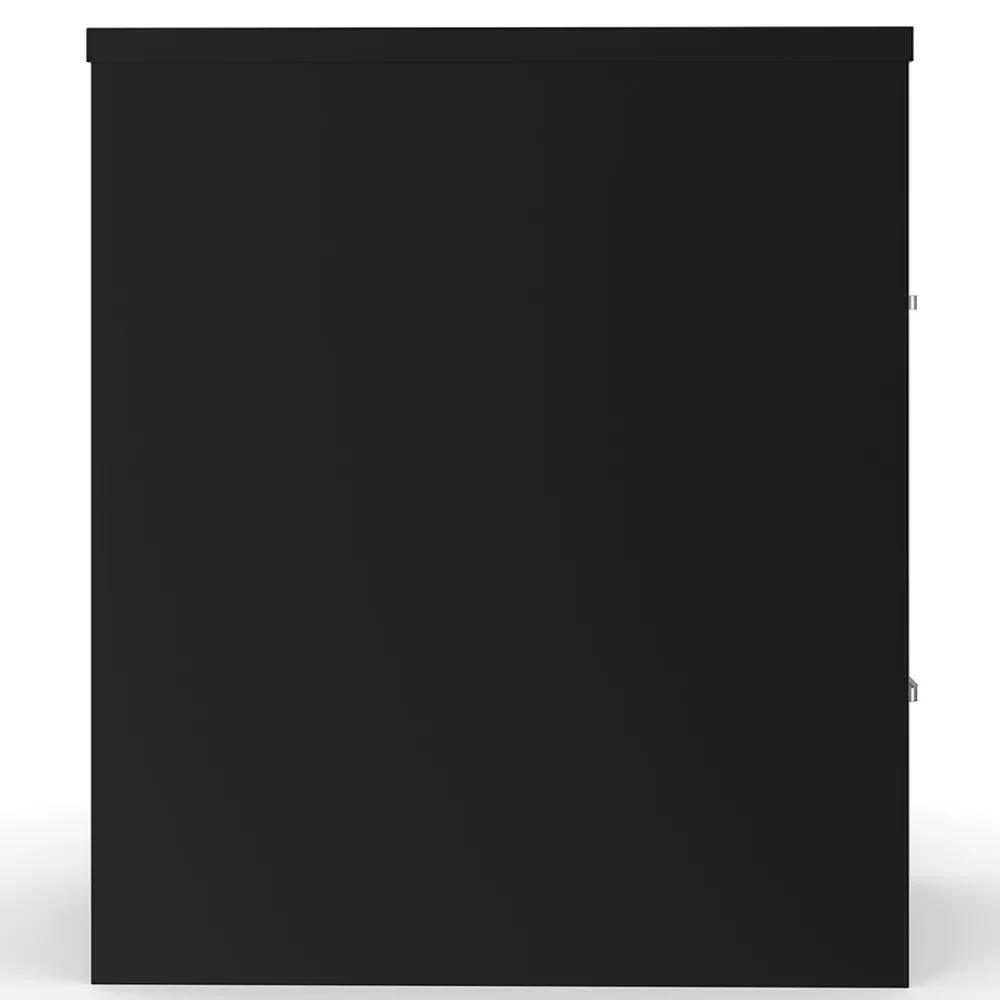 File Cabinets*Staples 2-Drawer Mobile Vertical File Cabinet, Letter Size, Lockable, 29"H x 15"W x 25"D, Black (59555/25420)