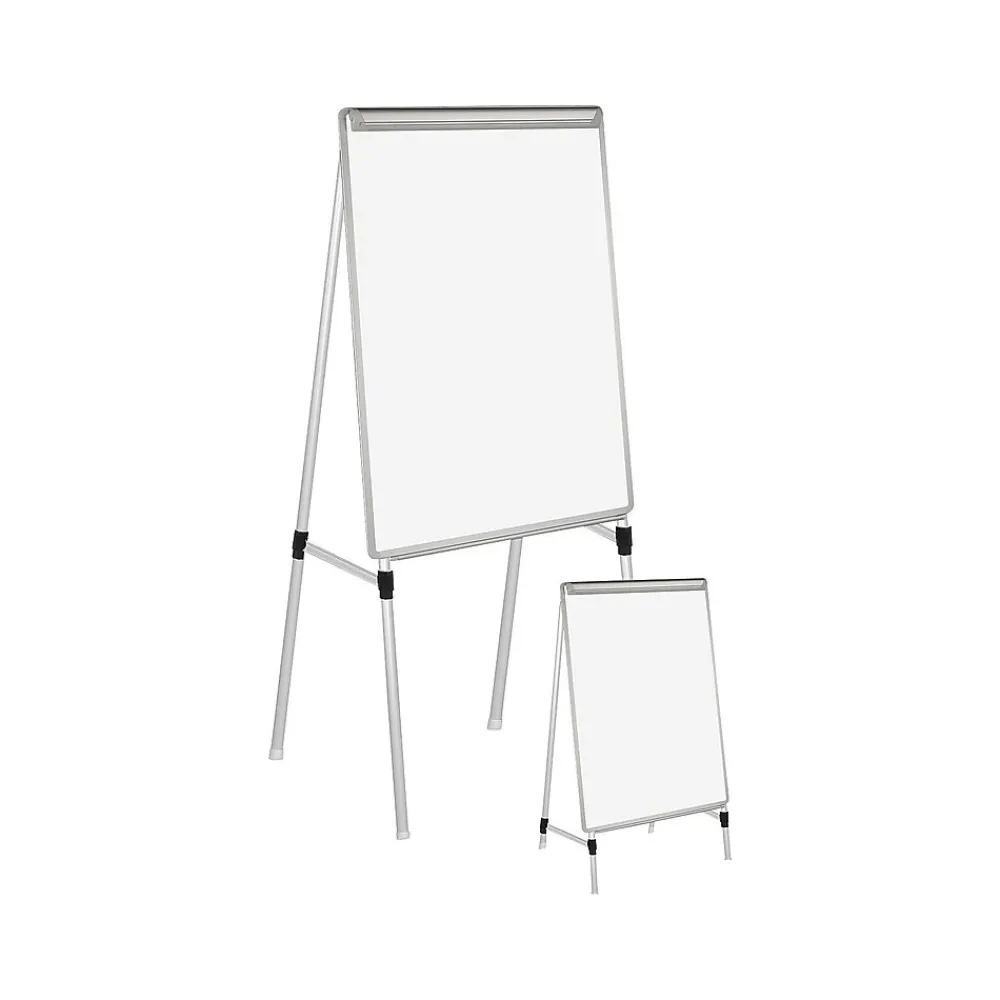 Dry Erase*Staples Dry Erase Easel, Silver Steel (28841-US/CC)