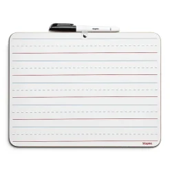 Dry Erase*Staples Dry-Erase Learning Board, 8.9" x 11.8" (44951)