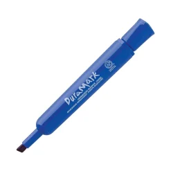Markers|Staples DuraMark Permanent Markers, Medium Point, Blue, 12/Pack (18890)