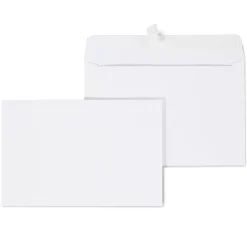 New Staples EasyClose Booklet Envelopes, 6" x 9", White, 250/Box (SPL570225)