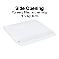 Staples EasyClose Booklet Envelopes, 12"L x 9"H, White, 100/Box (SPL570227)
