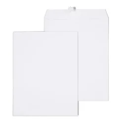 Online Staples EasyClose Catalog Envelopes, 10"L x 13"H, White, 250/Box (SPL479886)