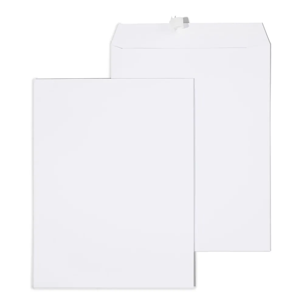 Online Staples EasyClose Catalog Envelopes, 10"L x 13"H, White, 250/Box (SPL479886)