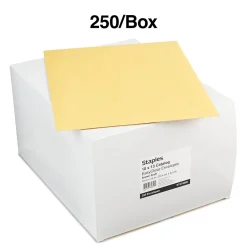 Sale Staples EasyClose Kraft Catalog Envelopes, 10
