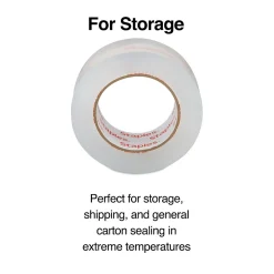 Discount Staples ® Extra-Long Moving and Storage Packing Tape, 1.88