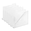 File Folders|Staples File Folder, 3 Tab, Letter Size, Translucent Clear, 6/Pack (TR11863)