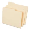 File Folders|Staples File Folder, 1/3-Cut Tab, Letter Size, Manila, 250/Box (45443-US)