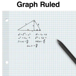 Filler Paper|Staples Graph Ruled Filler Paper, 8.5