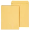 Outlet Staples Gummed Kraft Catalog Envelopes, 9"L x 12"H, Brown, 250/Box (486940/17032)