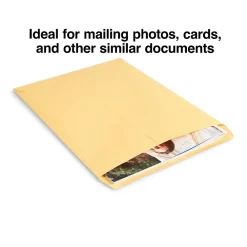 Sale Staples Gummed Kraft Catalog Envelopes, 10"L x 13"H, Brown, 100/Box (SPL534750)