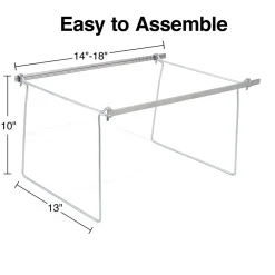 Hanging File Folders|Staples Hanging File Folders, Stright Cut, Letter Size, Assorted Colors (ST419614)