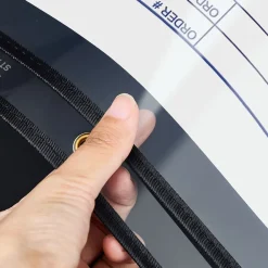 Sheet Protectors|Staples Heavy Weight Stitched Job Ticket Holder, 8.5" x 11", Clear, 25/Pack (17700)