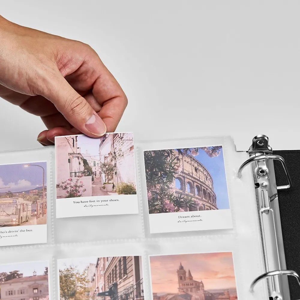 Sheet Protectors|Staples Heavy Weight Trading Card Pages, 8.5" x 11", Clear, 50/Pack (51511)