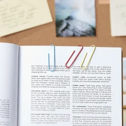 Clips & Fasteners|Staples Jumbo Paper Clips, Assorted Colors, 500 Clips/Pack (ST40653/40653)