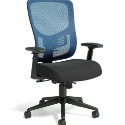 Ergonomic Chairs*Staples Kroy Ergonomic Fabric Swivel Task Chair, (UN59458) Blue