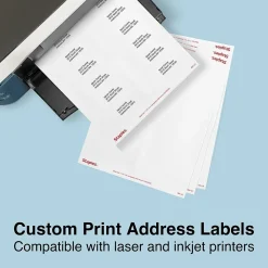 Clearance Staples Laser/Inkjet Address Labels, 1 1/3