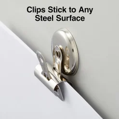 Clips & Fasteners|Staples Magnetic Bulldog Clips, 1.25