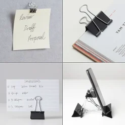 Clips & Fasteners|Staples Micro Binder Clips, 0.13