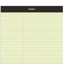 Notepads|Staples Notepad, 8.5
