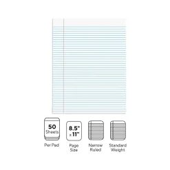 Notepads|Staples Notepads, 8.5