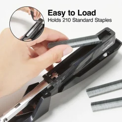 Staplers|Staples One-Touch Desktop Stapler, 20 Sheet Capacity, (44436) Black