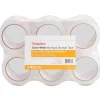 New Staples Packing Tape, 2.83"W x 54.6 yds., Clear, 6/Pack (52209/ST-XW26-6)