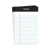 Notepads|Staples ® Perforated Mini Legal Writing Pads - Narrow Ruled, 3.5" x 2.5", White, 3/Pack (10871)