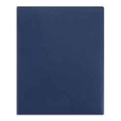 Pocket Folders|Staples 2-Pocket Plastic Presentation Folder, (21640-CC/20632) Dark Blue