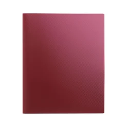 Pocket Folders|Staples 2-Pocket Presentation Folder, Burgundy (21623-CC/20645)