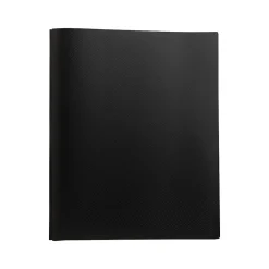 Pocket Folders|Staples 2-Pocket Presentation Folder, Textured Black (21617-CC/20647)