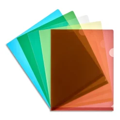 Pocket Folders|Staples Poly Heavy Duty 1 Pocket Project Presentation Folder, Assorted Colors, 5/Pack (10770-CC)