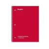 Subject Notebooks|Staples ® Poly 1-Subject Notebook, 8" x 10.5", College Ruled, 70 Sheets, Assorted Colors (27620M)