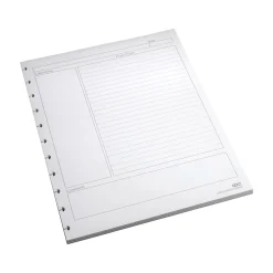 Filler Paper|Staples Premium Arc Notebook System Refill Paper, 8.5" x 11", 50 Sheets, College Ruled, White (20021)