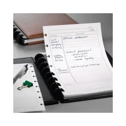 Filler Paper|Staples Premium Arc Notebook System Refill Paper, 5.5