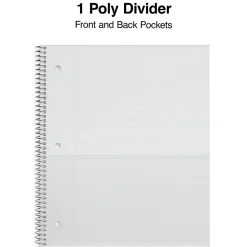 Subject Notebooks|Staples Premium 1-Subject Notebook, 8.5