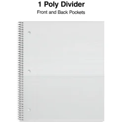 Subject Notebooks|Staples Premium 1-Subject Notebook, 8.5