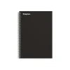 Subject Notebooks|Staples Premium 3-Subject Notebook, 5.88" x 9.5", College Ruled, 138 Sheets, Black (TR58351)
