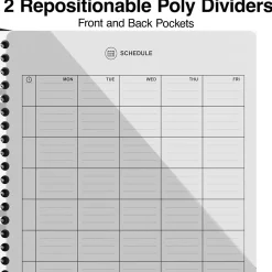 Notebooks|Staples Premium 2-Subject Notebook, 6