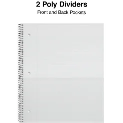 Subject Notebooks|Staples Premium 2-Subject Notebook, 8.5