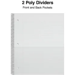 Notebooks|Staples Premium 2-Subject Notebook, 8.5