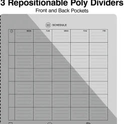 Subject Notebooks|Staples Premium 3-Subject Notebook, 8.5