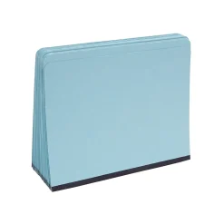 File Folders|Staples Pressboard File Folders, Single Tab, Letter, Blue, 25/Box