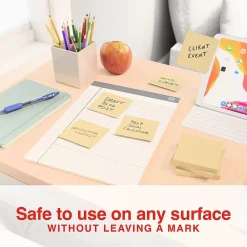 Sticky Notes*Staples Recycled Notes, 3